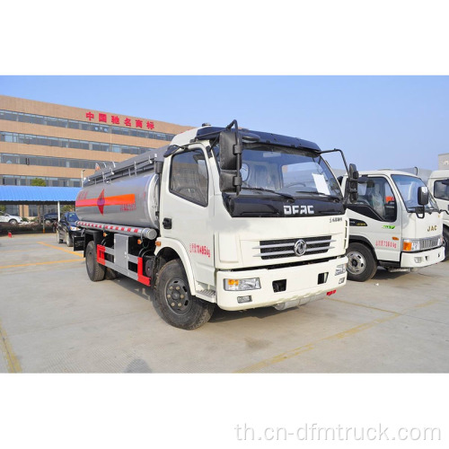 Dongfeng 6 Wheeler 8000liters รถบรรทุกน้ำมันเชื้อเพลิงใหม่